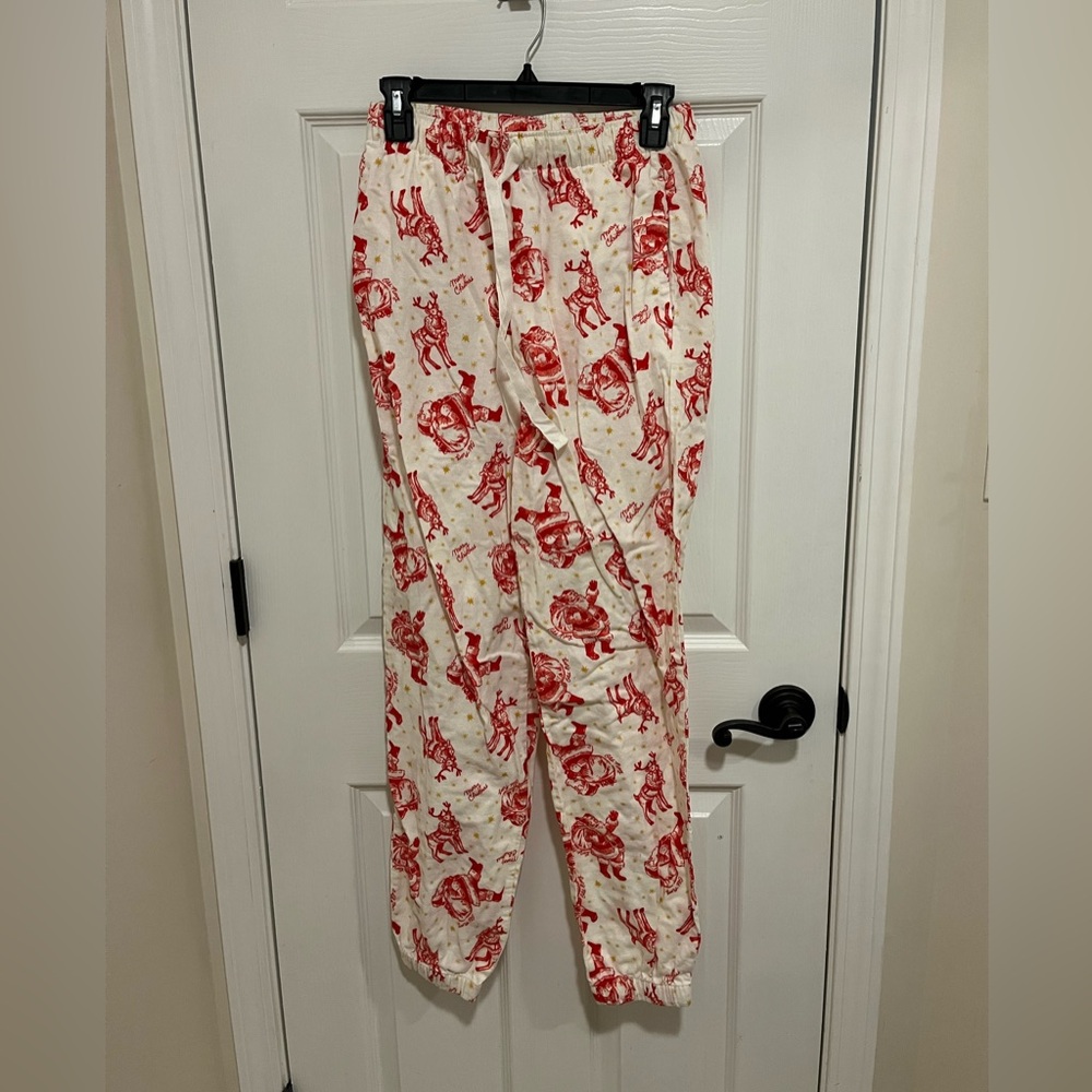 Old Navy Red and White Pajama Pants